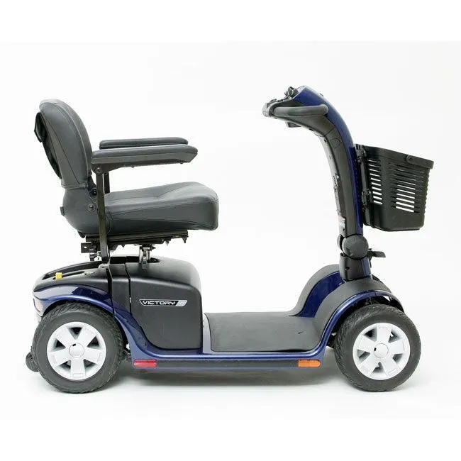 New Pride Mobility Victory 10 4-Wheel Mobility Scooter | Max Speed 5.3 MPH | 400 LBS Weight Capacity