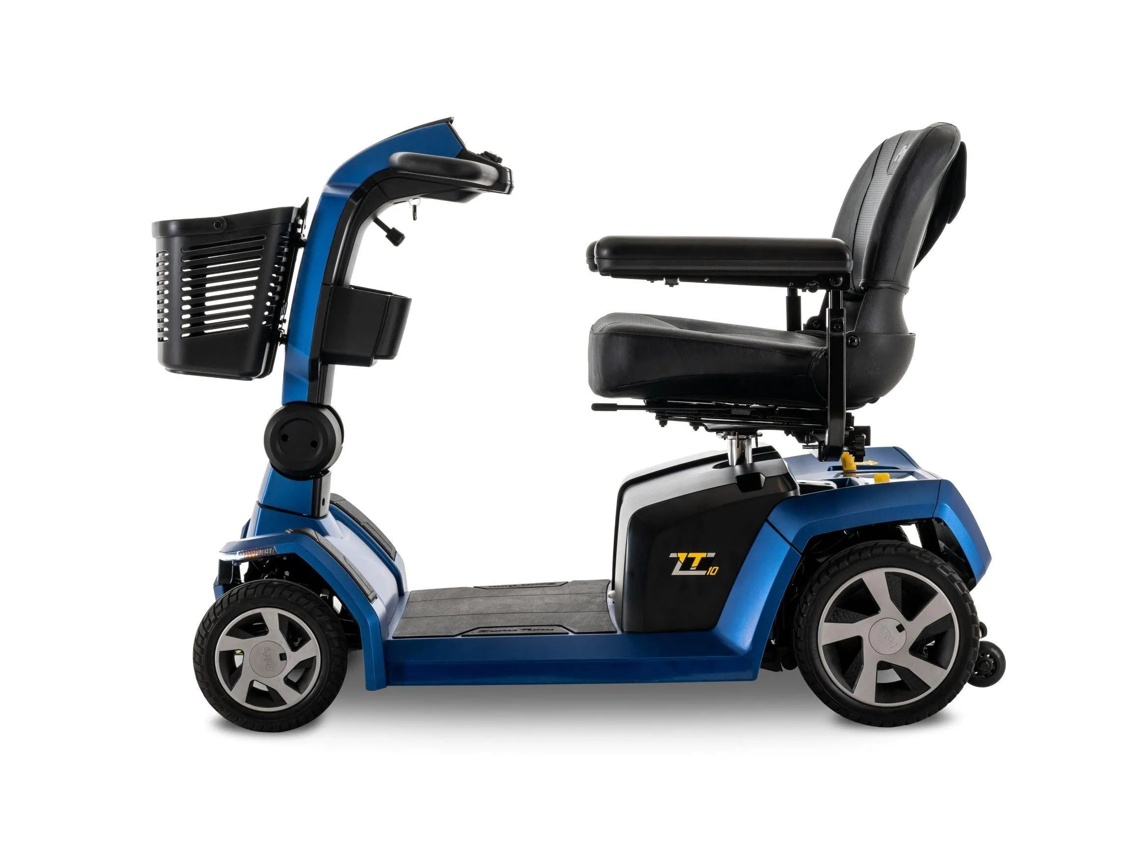 New Pride Mobility Zero Turn 10 (ZT10) 4-Wheel Mobility Scooter | Max Speed 7 MPH | 400 LBS Weight Capacity