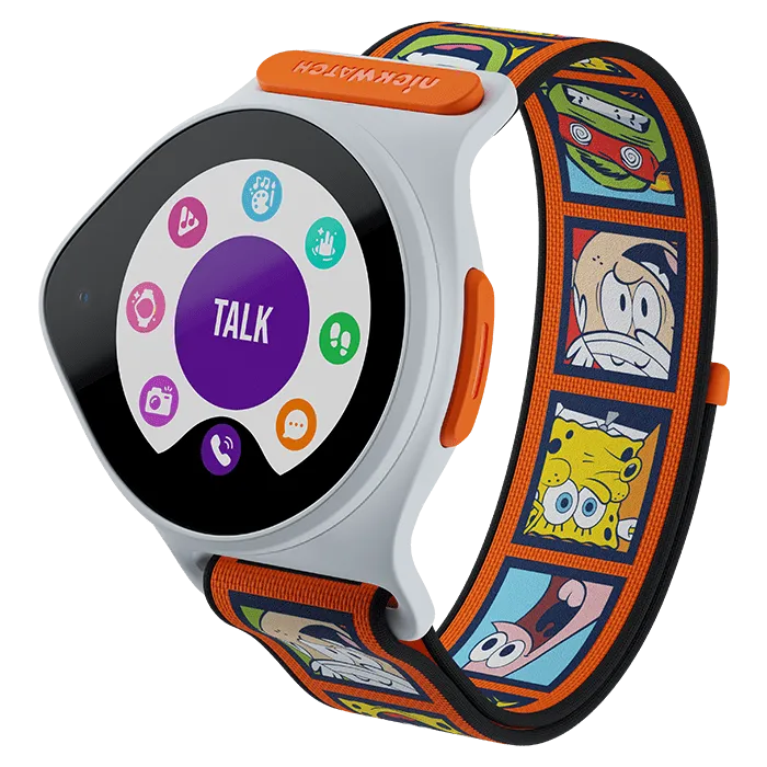 Nickelodeon NickWatch 4G Kids Smartwatch - Grey | NICKW001-2