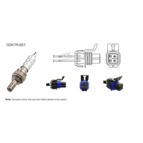 NTK Oxygen Sensor - OZA770-EE7