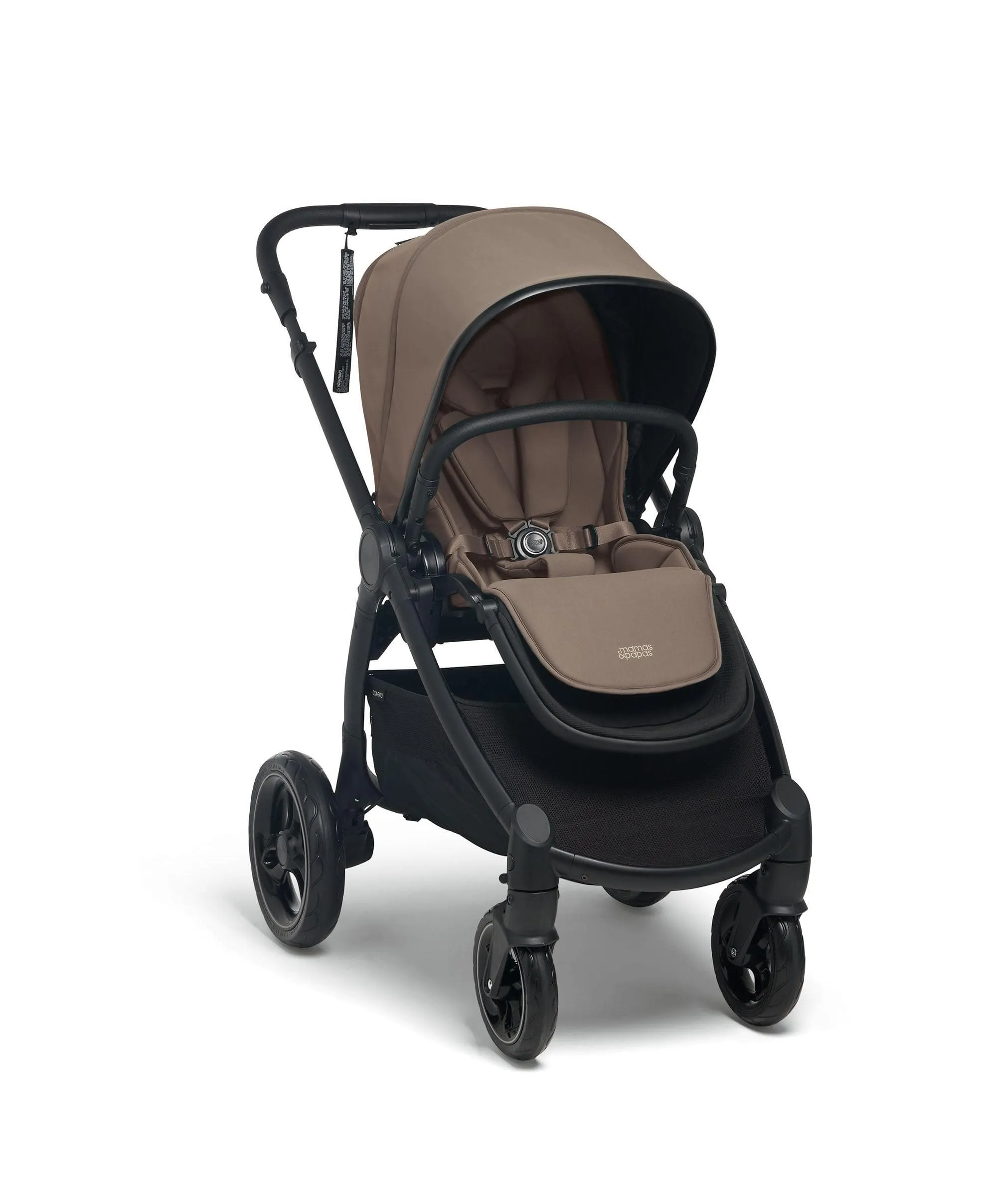 Ocarro Pushchair Bundle with Cybex Cloud T Car Seat (8 Pieces) - Café