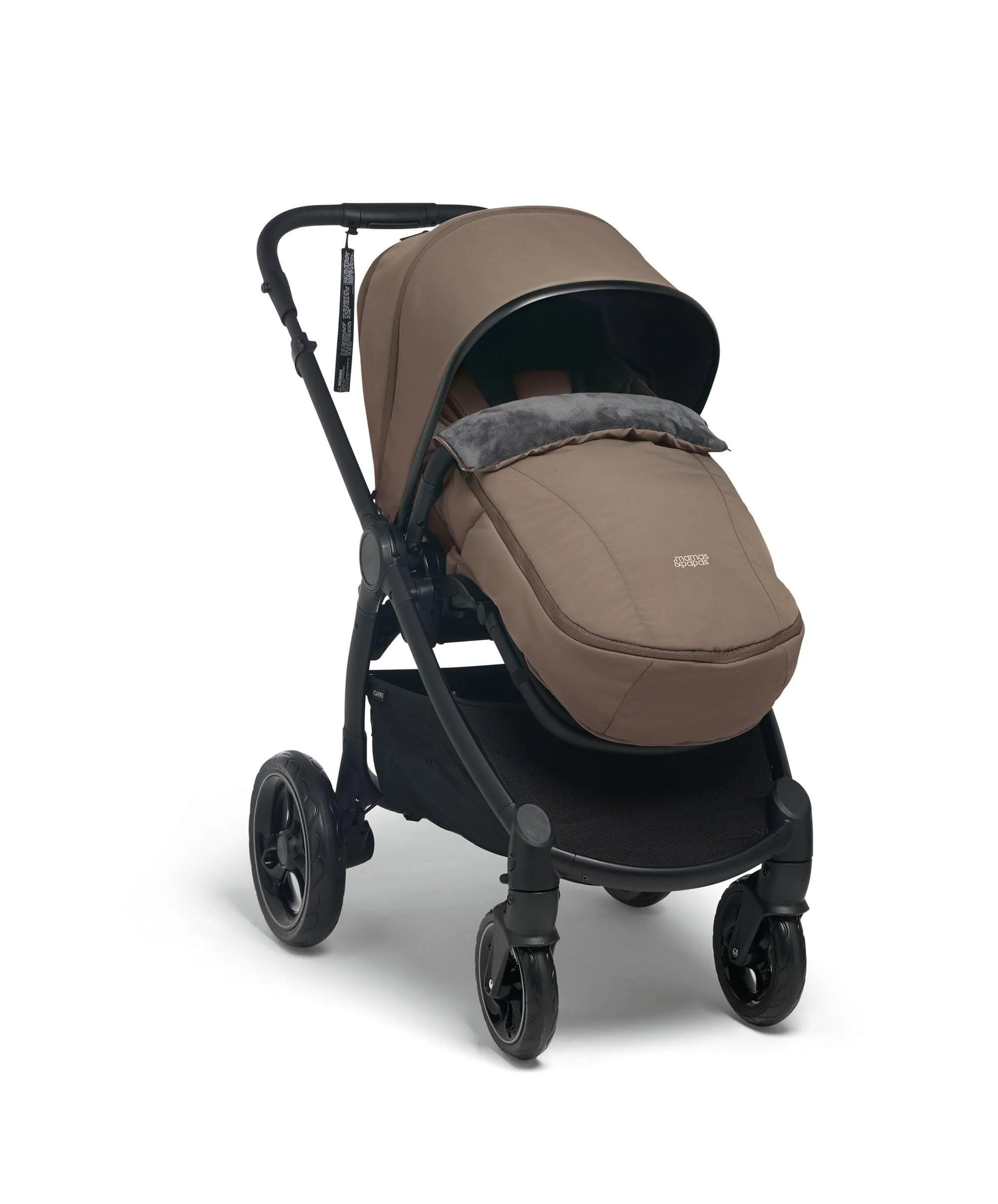 Ocarro Pushchair Bundle with Cybex Cloud T Car Seat (8 Pieces) - Café