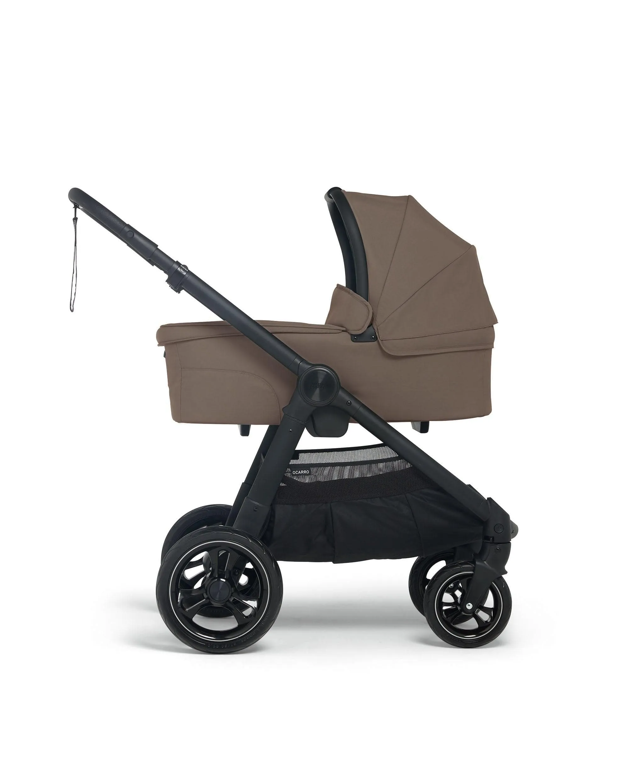Ocarro Pushchair Bundle with Cybex Cloud T Car Seat (8 Pieces) - Café