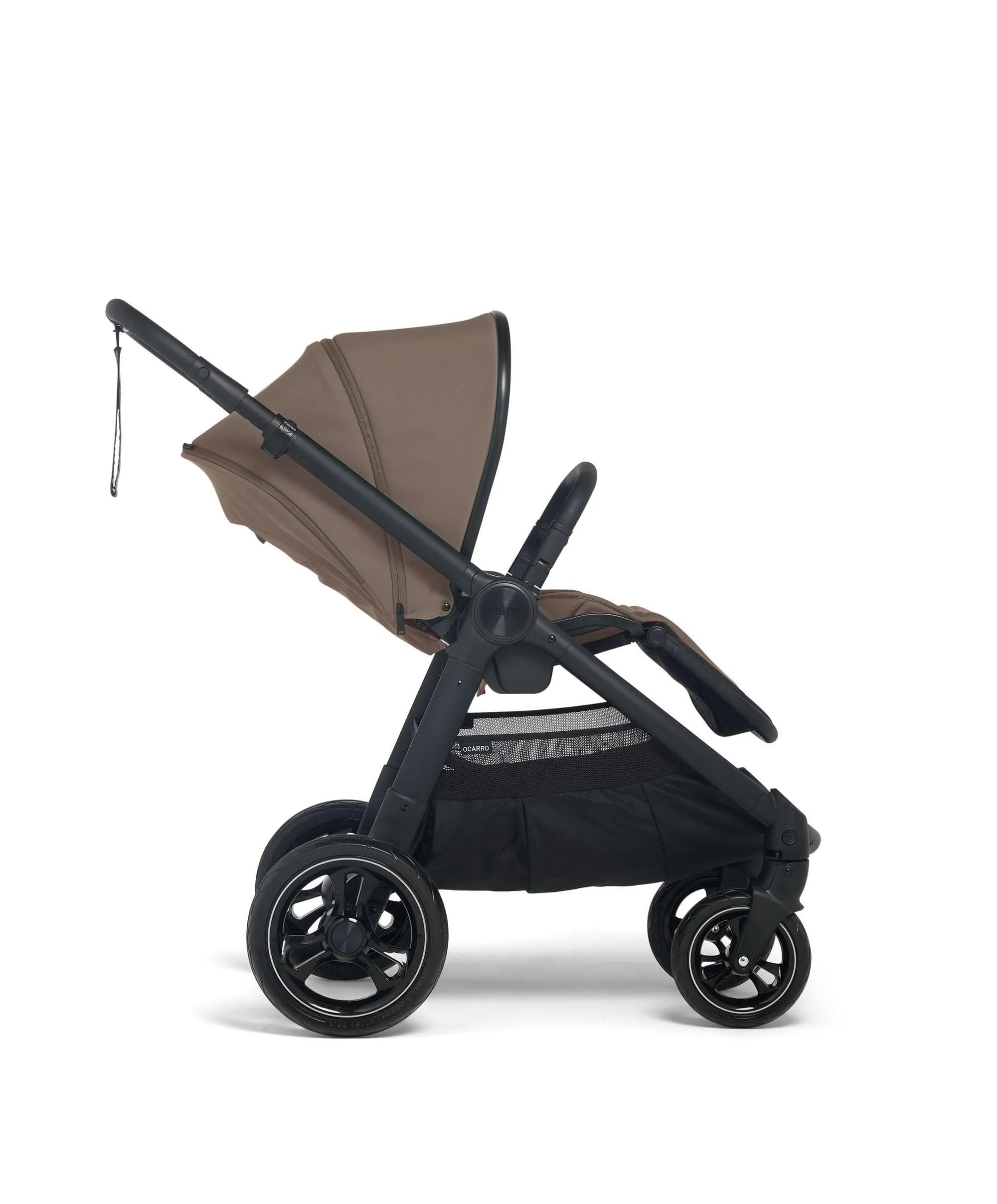 Ocarro Pushchair Bundle with Cybex Cloud T Car Seat (8 Pieces) - Café