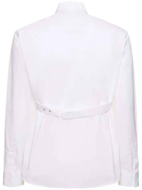 Off-White   OW embellished cotton shirt 