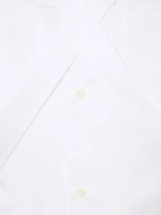 Off-White   OW embellished cotton shirt 