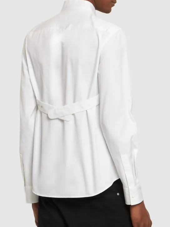 Off-White   OW embellished cotton shirt 