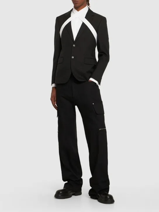 Off-White   OW embellished cotton shirt 