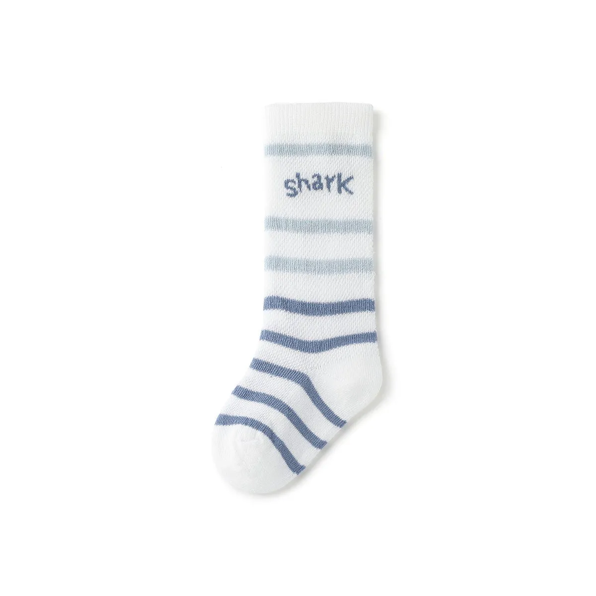 Oh! Shark Thin Mesh Breathable Baby Boy 3pcs Over The Knee Socks Set