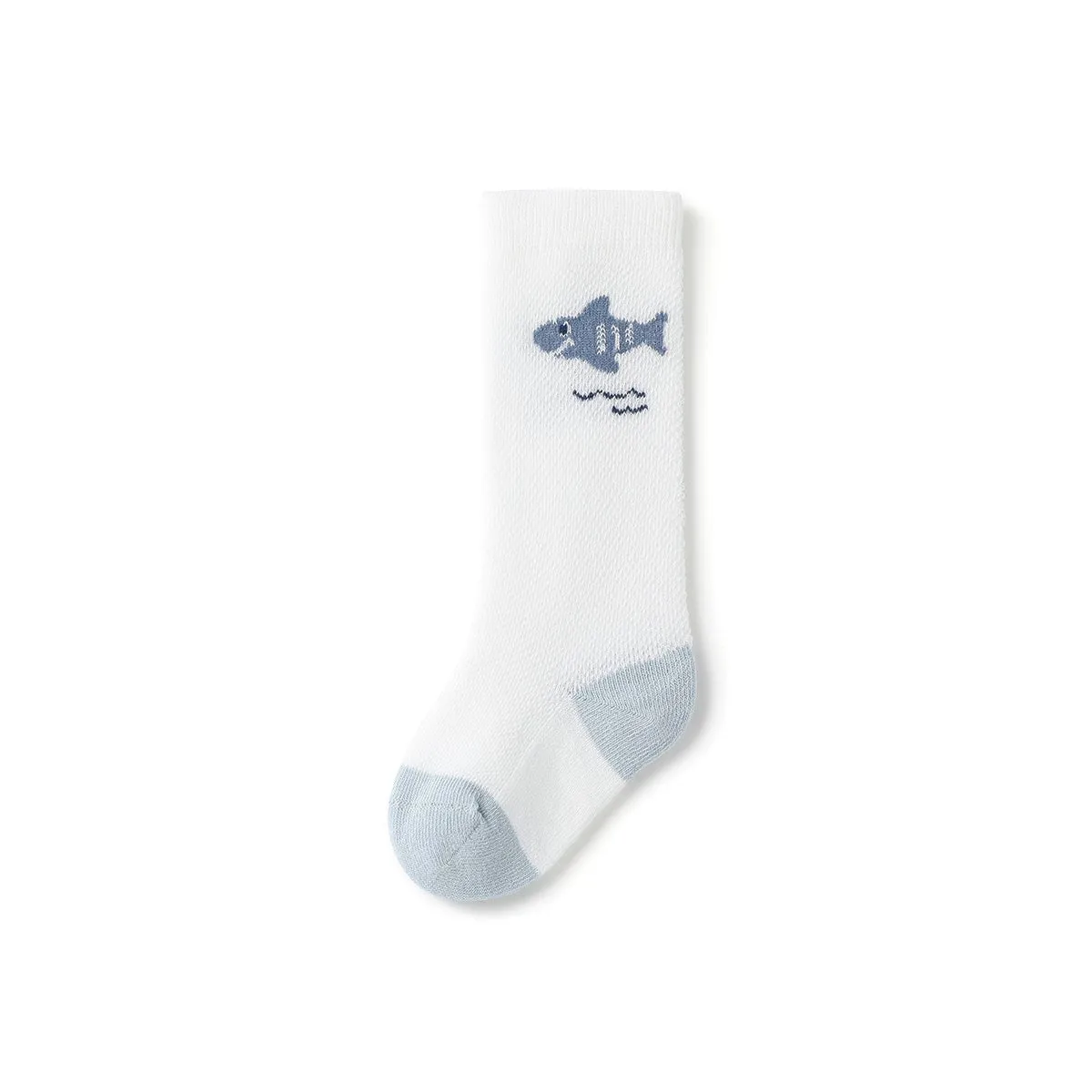 Oh! Shark Thin Mesh Breathable Baby Boy 3pcs Over The Knee Socks Set
