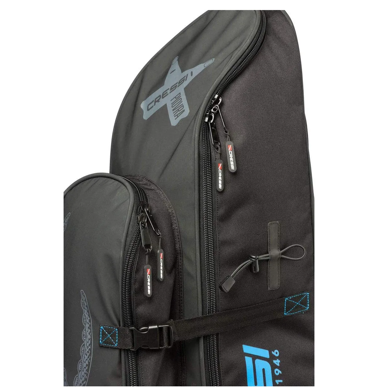 Open Box Cressi Piovra Waterproof Backpack for Freediving and Spearfishing Gear (Xtra Large)