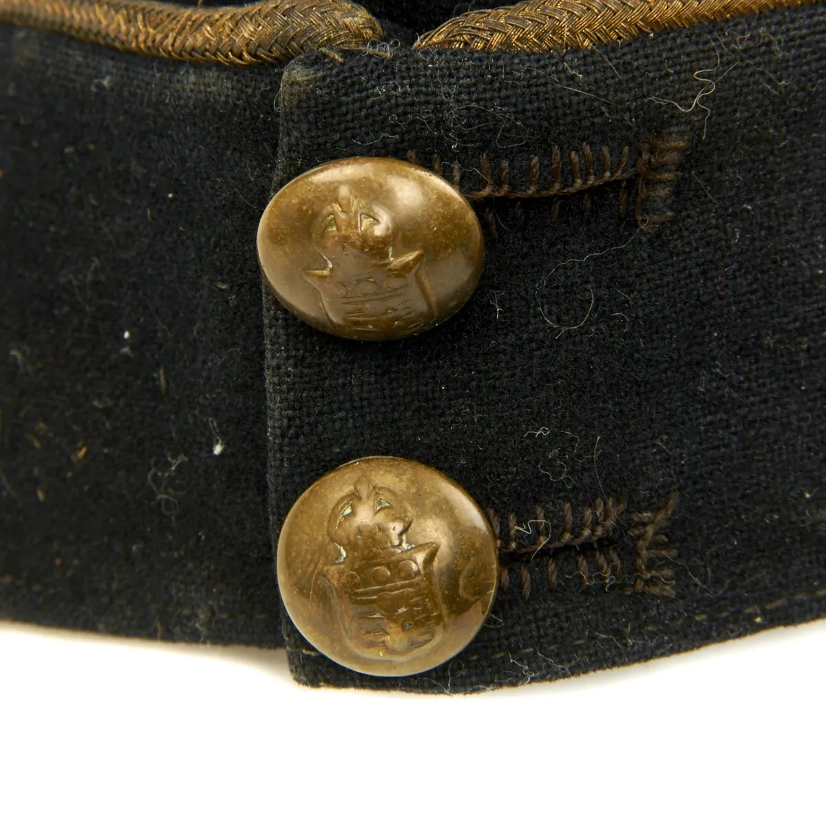 Original British WWII-Era Named Royal Army Medical Corps Side Cap