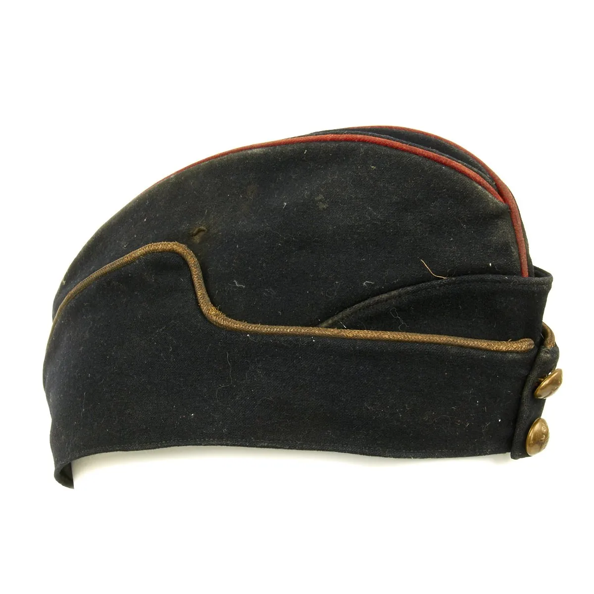 Original British WWII-Era Named Royal Army Medical Corps Side Cap