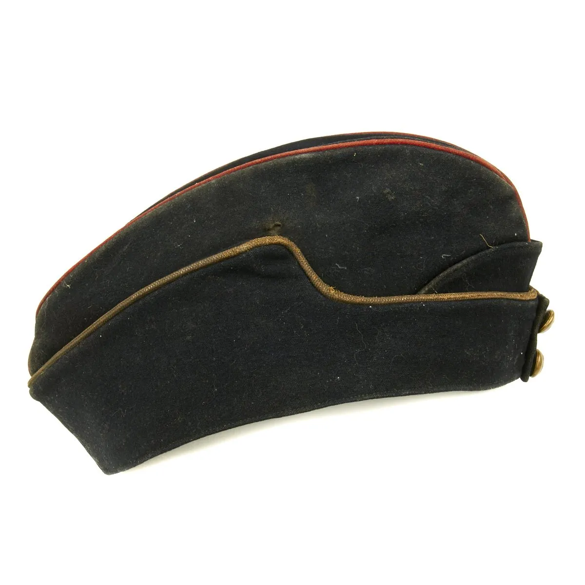 Original British WWII-Era Named Royal Army Medical Corps Side Cap