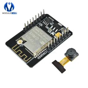 OV2640 ESP32-CAM Wireless WiFi Bluetooth Module Camera Development Board ESP32 DC 5V Dual-core 32-bit CPU 2MP TF card OV7670