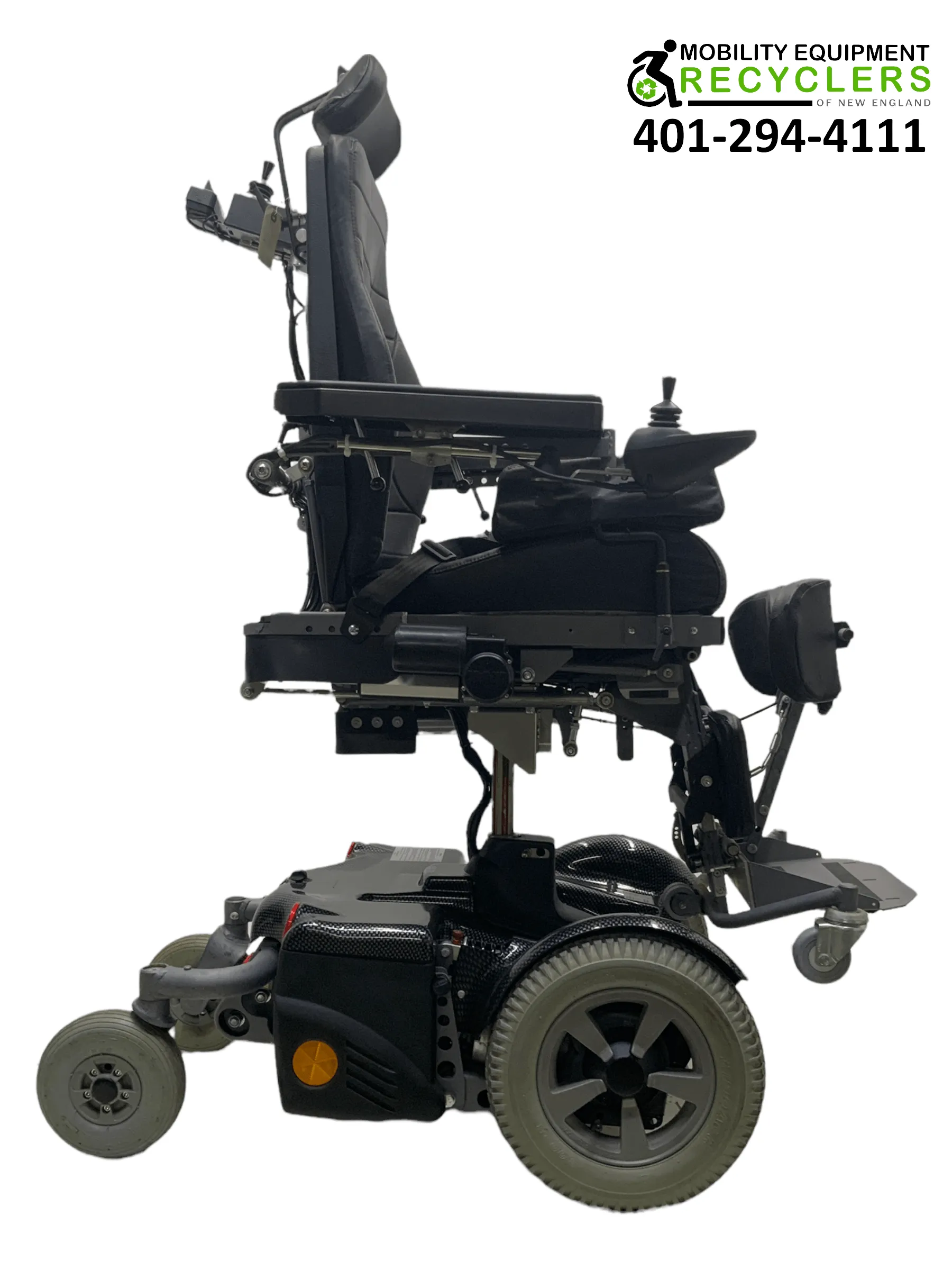Permobil Chairman 2k Rehab Power Chair | 17 x 20 Seat | Vertical Standing, Seat Elevate, Tilt, Recline   Power Legs