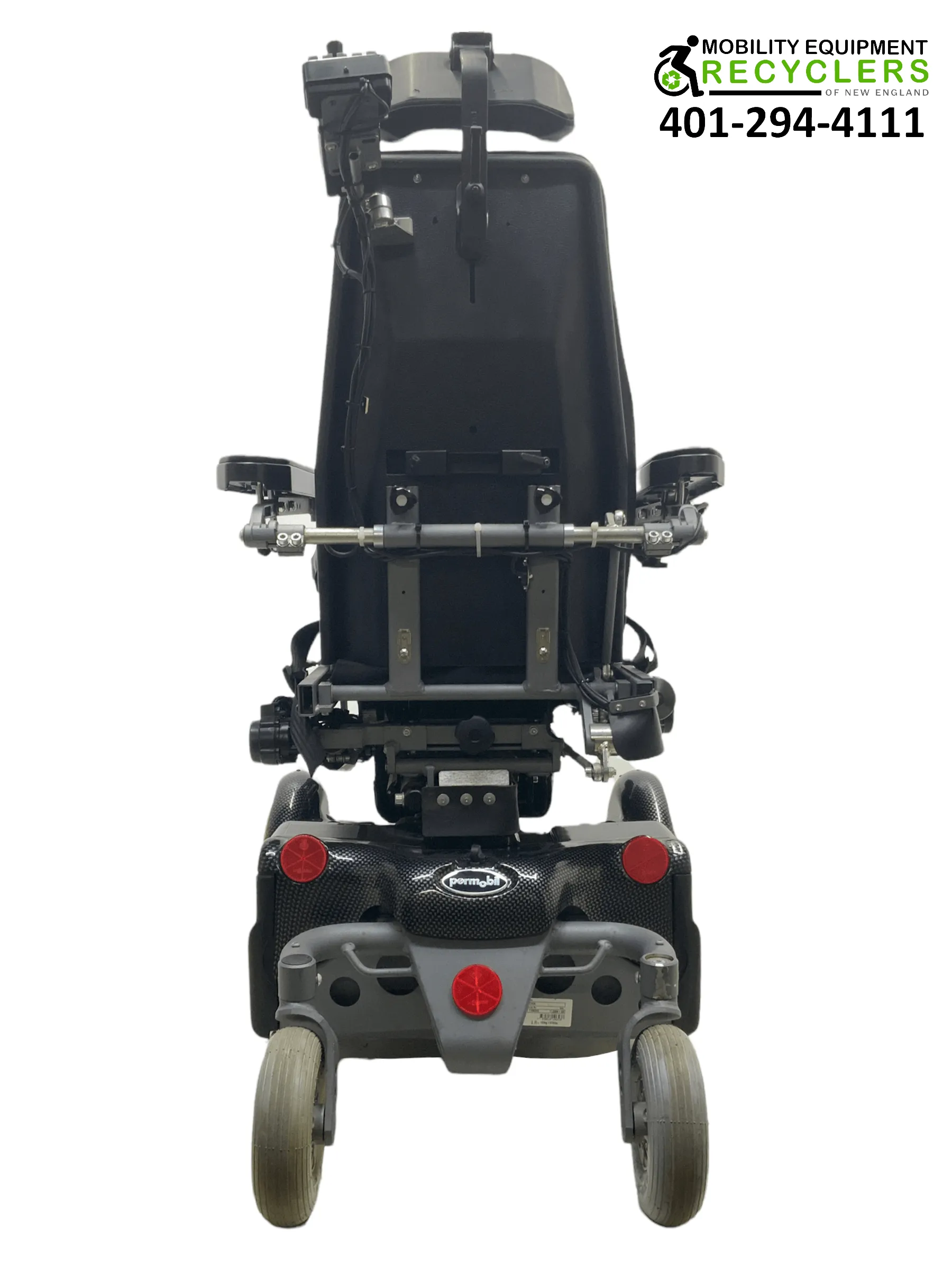 Permobil Chairman 2k Rehab Power Chair | 17 x 20 Seat | Vertical Standing, Seat Elevate, Tilt, Recline   Power Legs