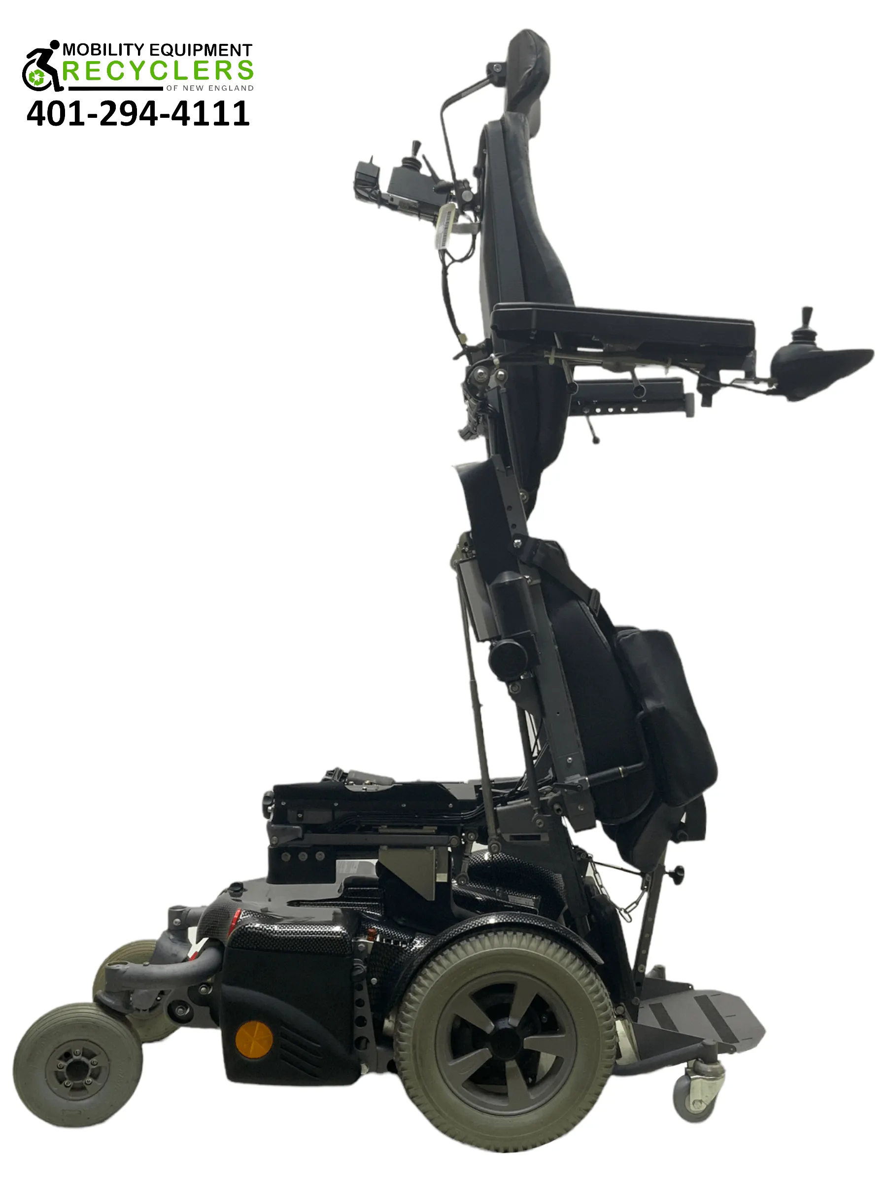 Permobil Chairman 2k Rehab Power Chair | 17 x 20 Seat | Vertical Standing, Seat Elevate, Tilt, Recline   Power Legs