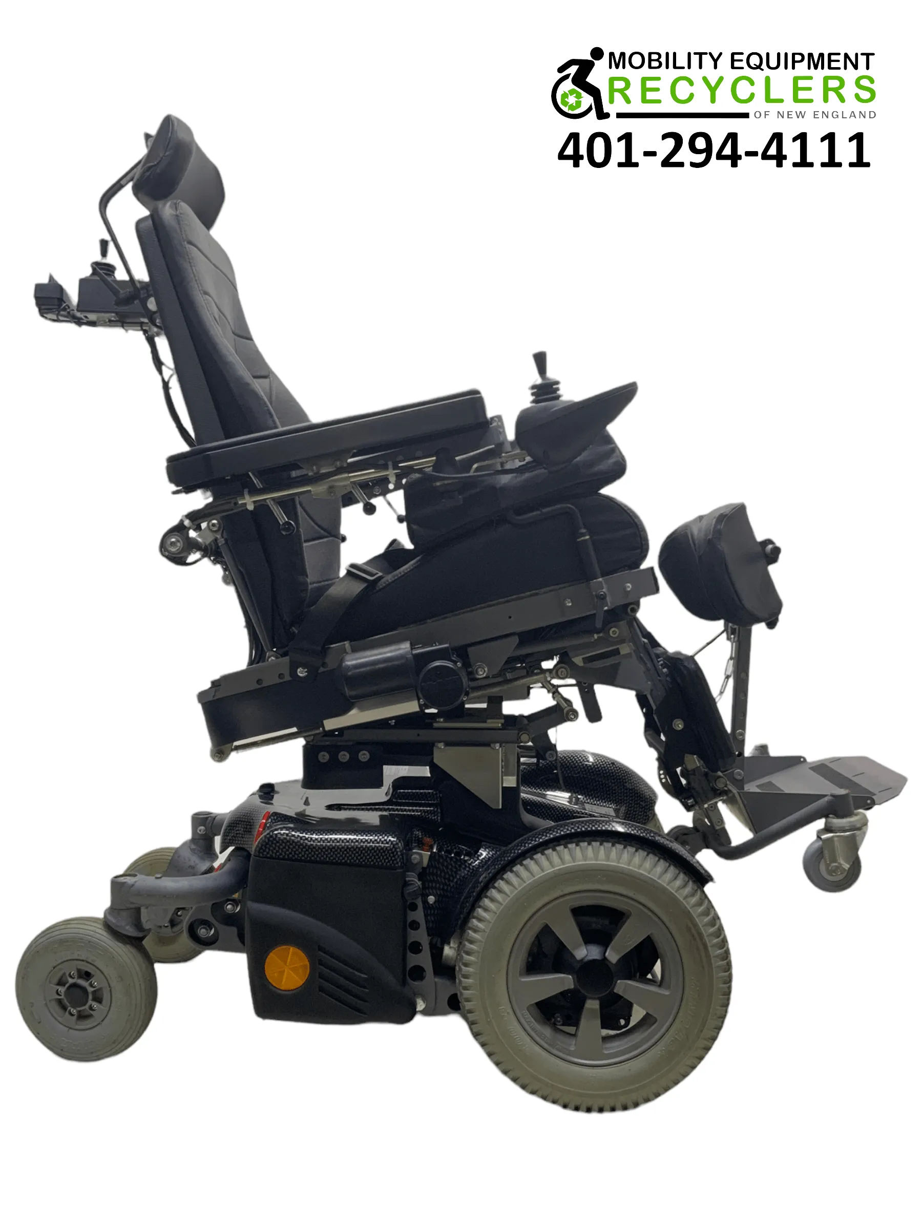 Permobil Chairman 2k Rehab Power Chair | 17 x 20 Seat | Vertical Standing, Seat Elevate, Tilt, Recline   Power Legs