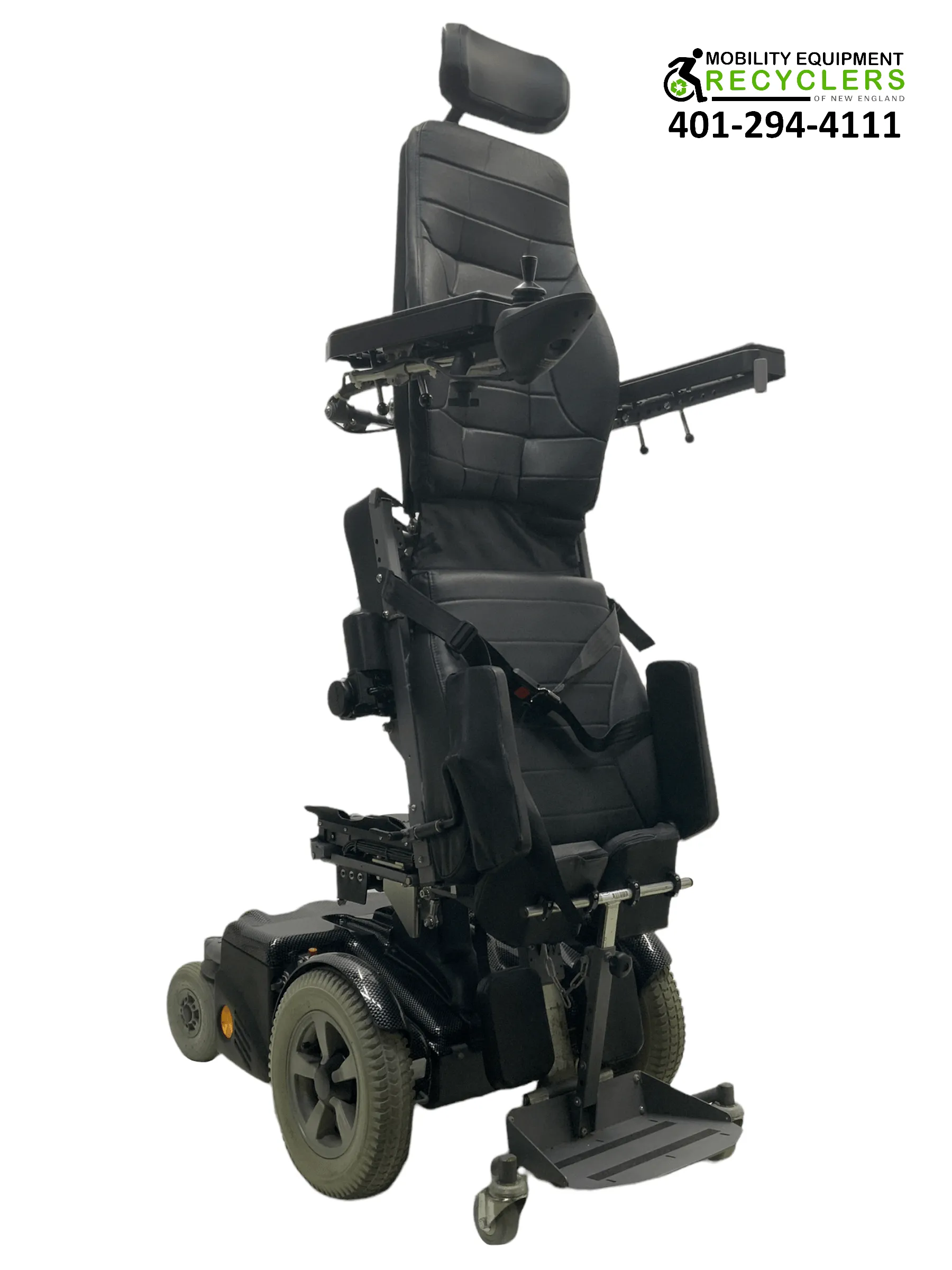 Permobil Chairman 2k Rehab Power Chair | 17 x 20 Seat | Vertical Standing, Seat Elevate, Tilt, Recline   Power Legs