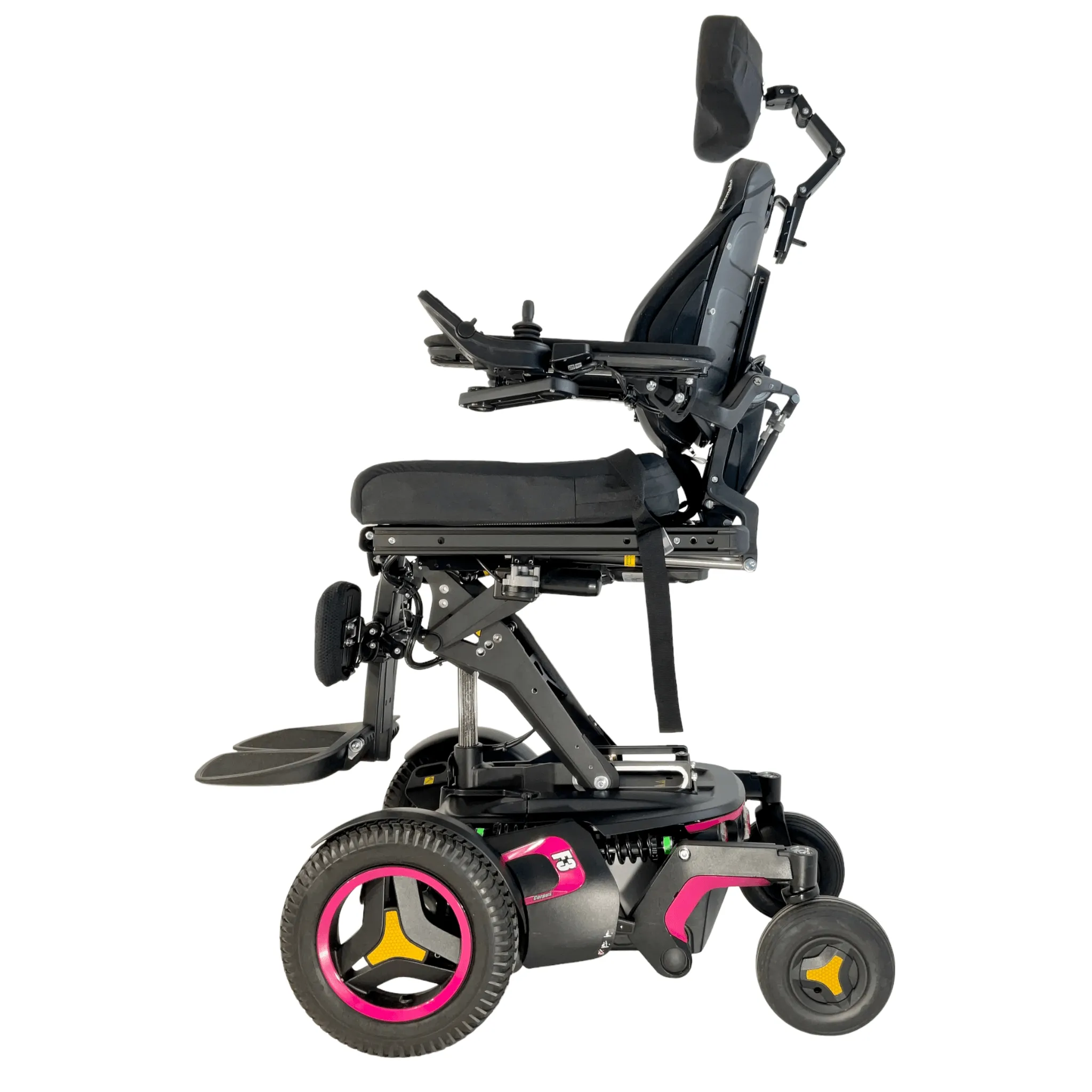 Permobil F3 Corpus Rehab Power Chair | 18.5 x 19 Seat |  Tilt, Recline, Power Legs, Seat Elevate