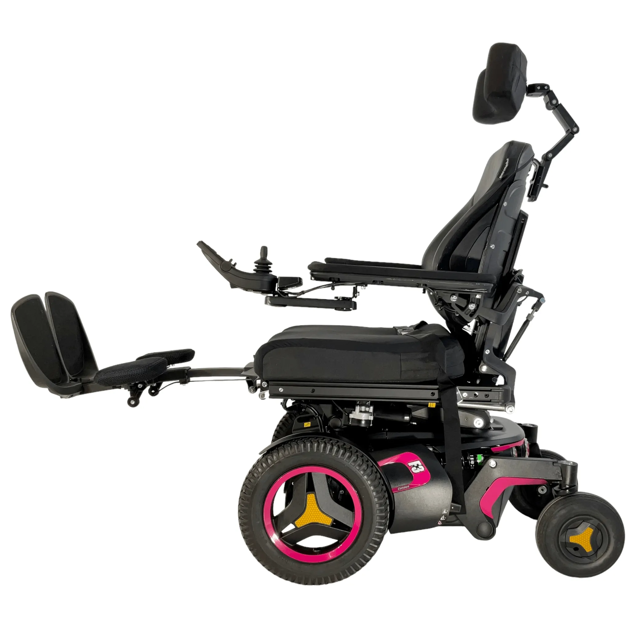 Permobil F3 Corpus Rehab Power Chair | 18.5 x 19 Seat |  Tilt, Recline, Power Legs, Seat Elevate