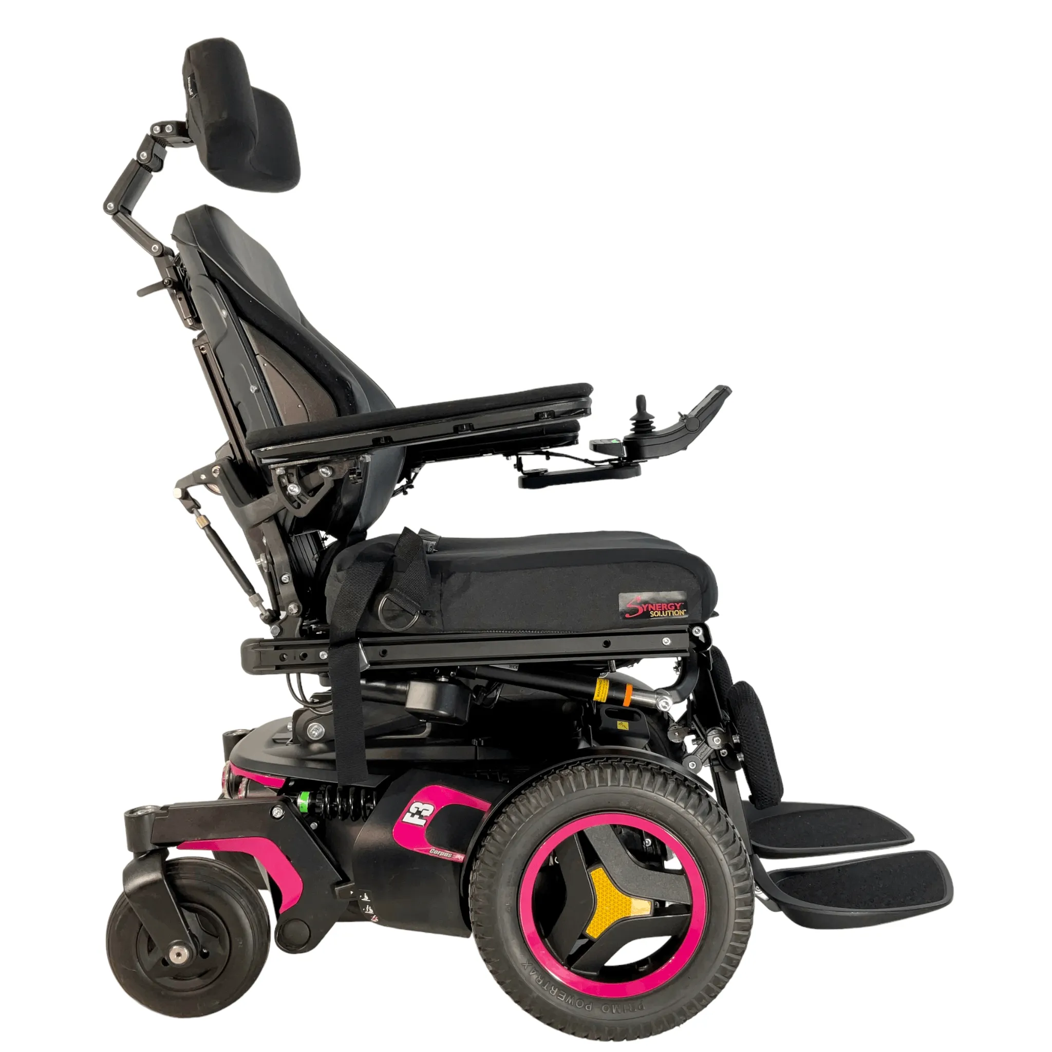 Permobil F3 Corpus Rehab Power Chair | 18.5 x 19 Seat |  Tilt, Recline, Power Legs, Seat Elevate