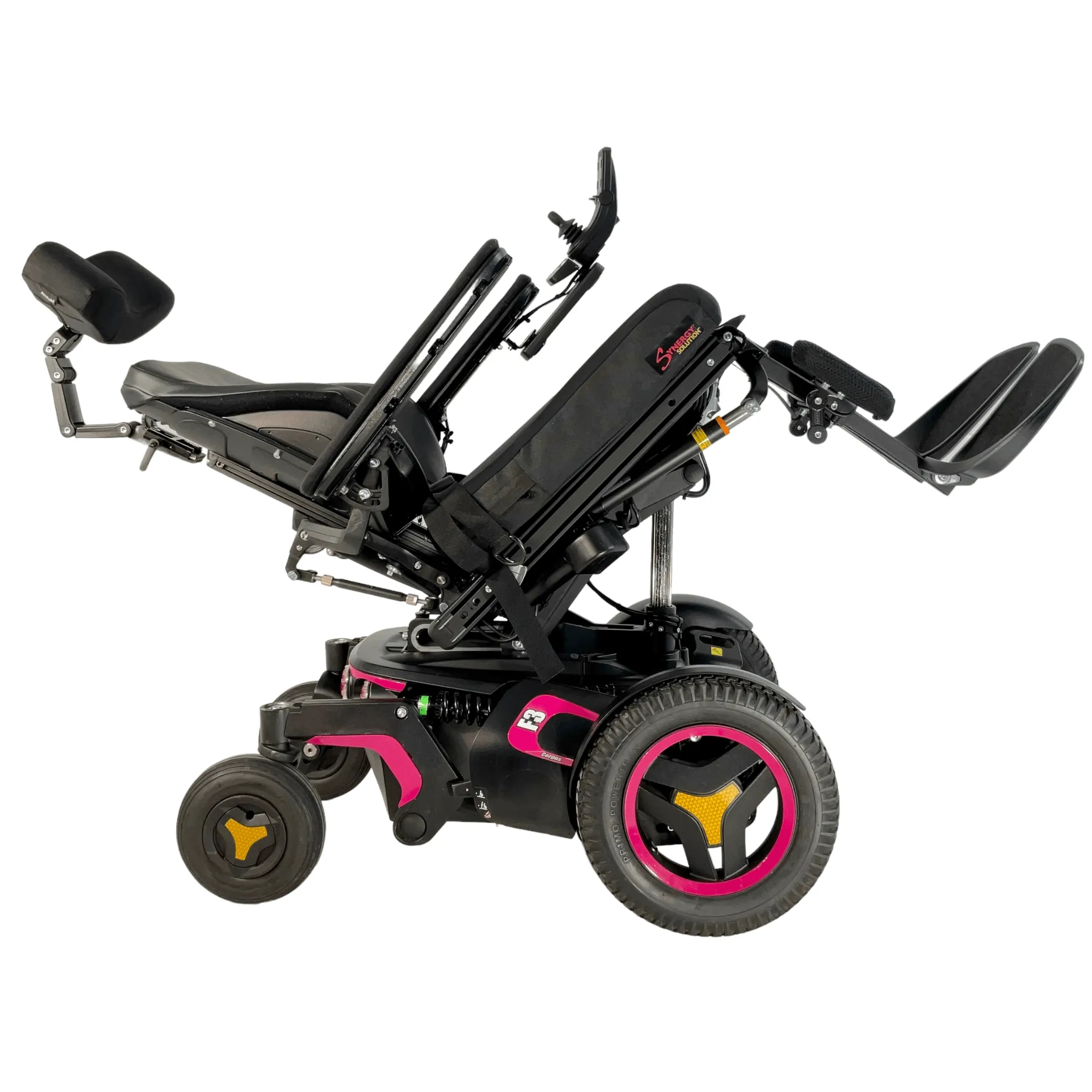 Permobil F3 Corpus Rehab Power Chair | 18.5 x 19 Seat |  Tilt, Recline, Power Legs, Seat Elevate