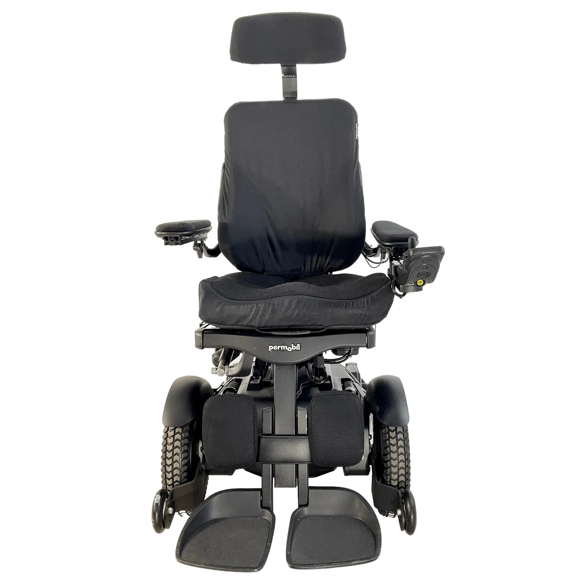 Permobil F3 Corpus Rehab Power Chair | 18" x 19" Seat |  Seat Elevate, Tilt, Recline, Power Legs