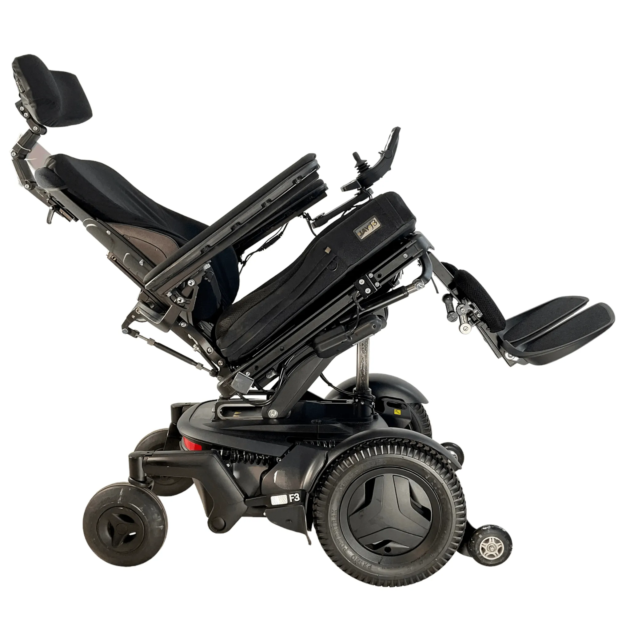 Permobil F3 Corpus Rehab Power Chair | 18" x 19" Seat |  Seat Elevate, Tilt, Recline, Power Legs