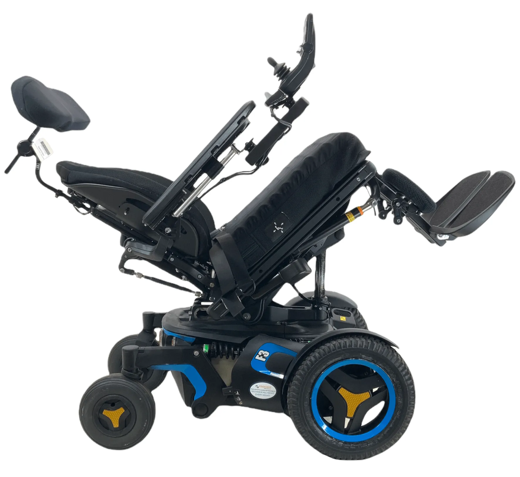 Permobil F3 Corpus Rehab Power Wheelchair | 18 x 20 Seat | Seat Elevate, Tilt, Recline, Power Legs