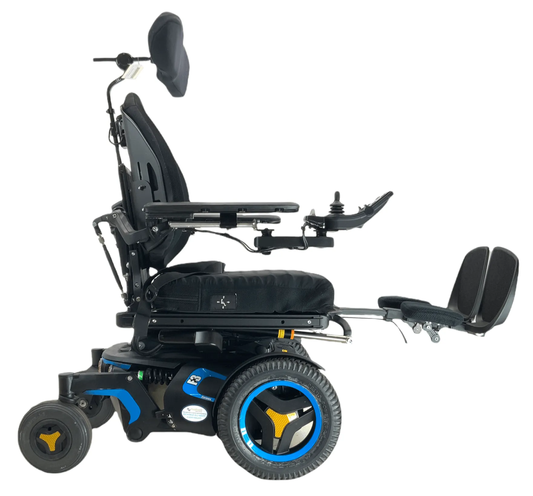 Permobil F3 Corpus Rehab Power Wheelchair | 18 x 20 Seat | Seat Elevate, Tilt, Recline, Power Legs