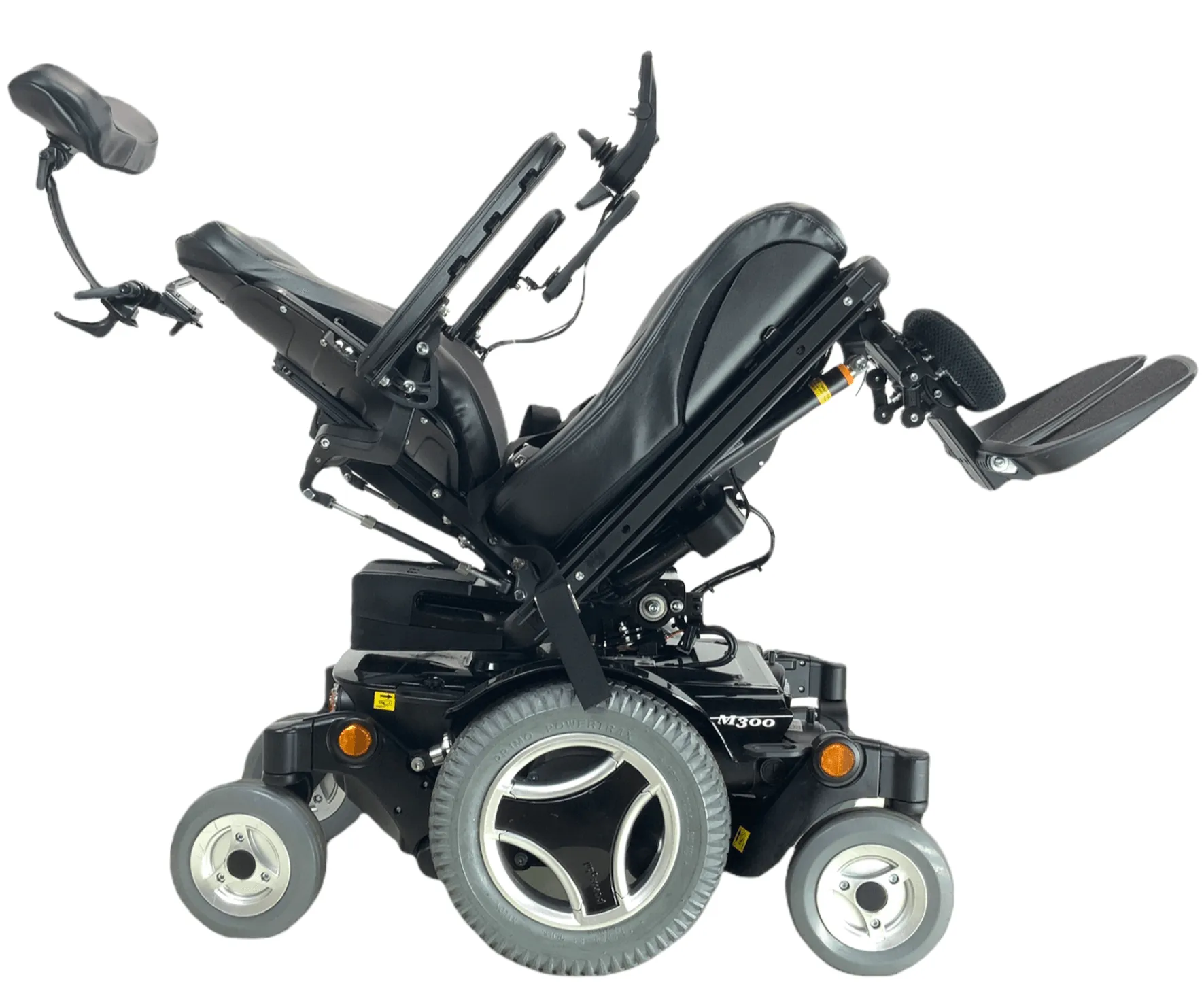 Permobil M300 Rehab Power Chair | 23 x 20 Seat | Tilt, Recline, Power Legs | Only 5 Miles!
