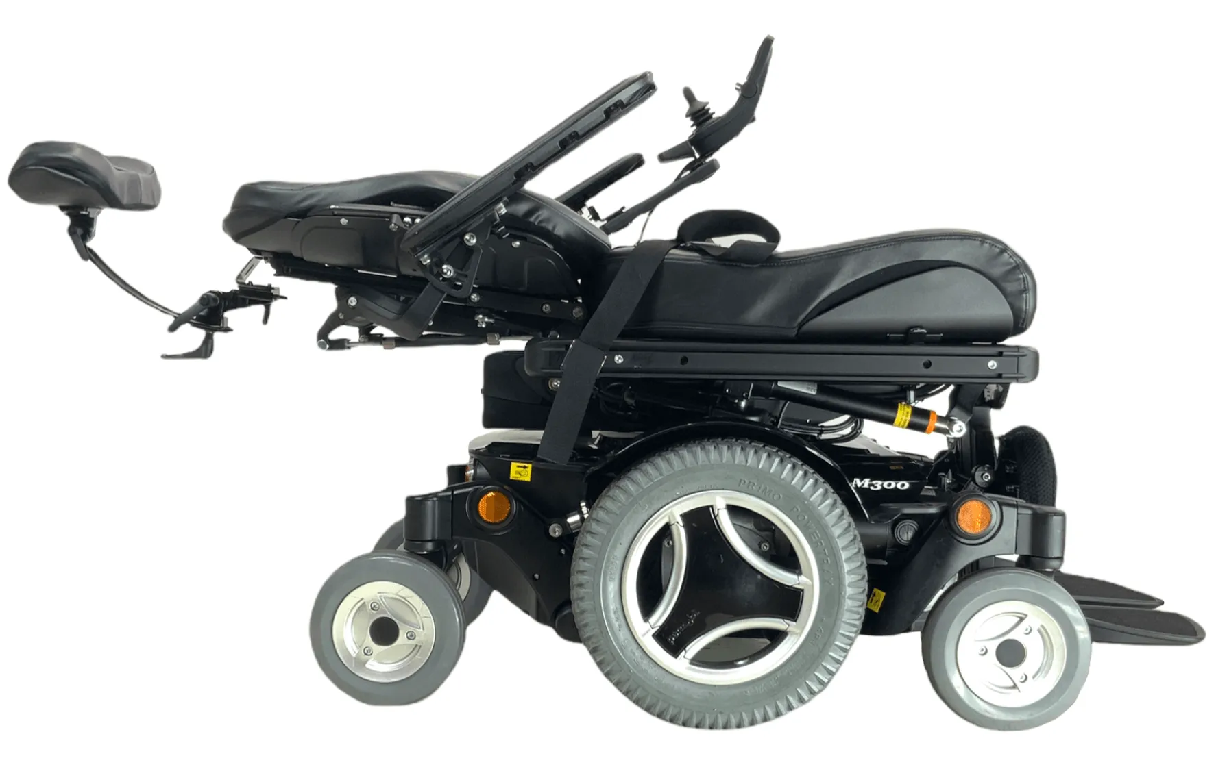 Permobil M300 Rehab Power Chair | 23 x 20 Seat | Tilt, Recline, Power Legs | Only 5 Miles!