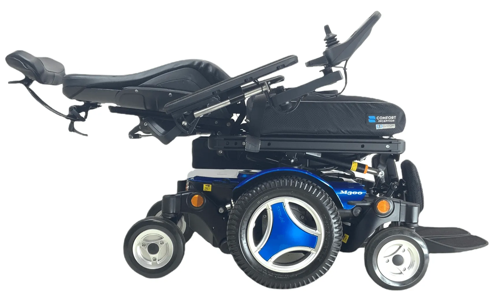 Permobil M300 Rehab Power Wheelchair | 18 x 18 Seat | Seat Elevate, Tilt, Recline, Power Legs