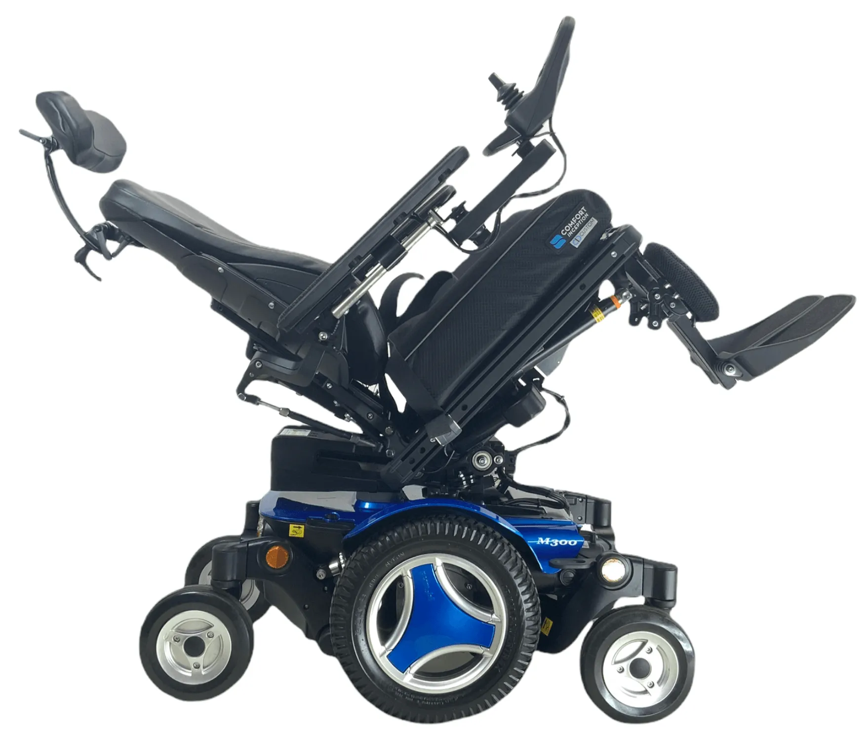 Permobil M300 Rehab Power Wheelchair | 18 x 18 Seat | Seat Elevate, Tilt, Recline, Power Legs