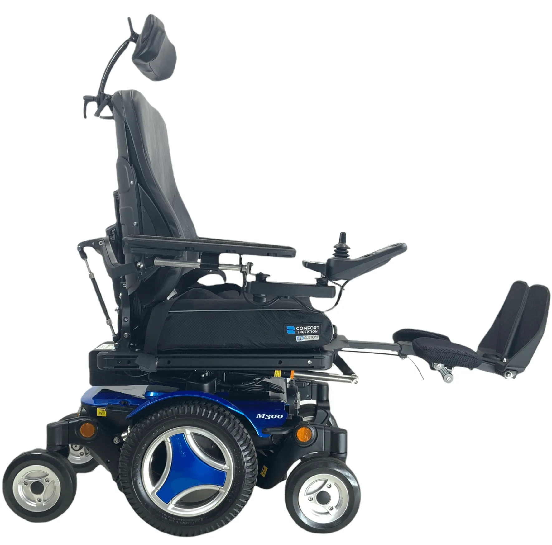 Permobil M300 Rehab Power Wheelchair | 18 x 18 Seat | Seat Elevate, Tilt, Recline, Power Legs