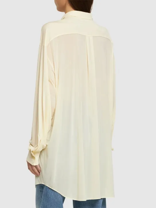 Philosophy Di Lorenzo Serafini   Jersey viscose pockets shirt 