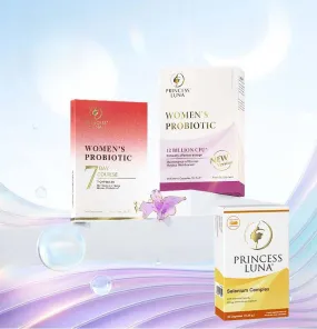 PRINCESS LUNA Garden Refreshing Probiotic Anti-HPV Combination (4 months supply)
