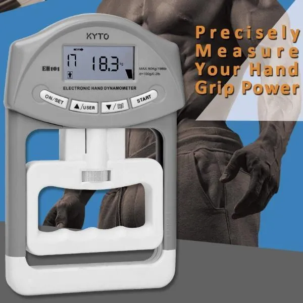 Professional Hand Grip Dynamometer - 91KG/200LBS