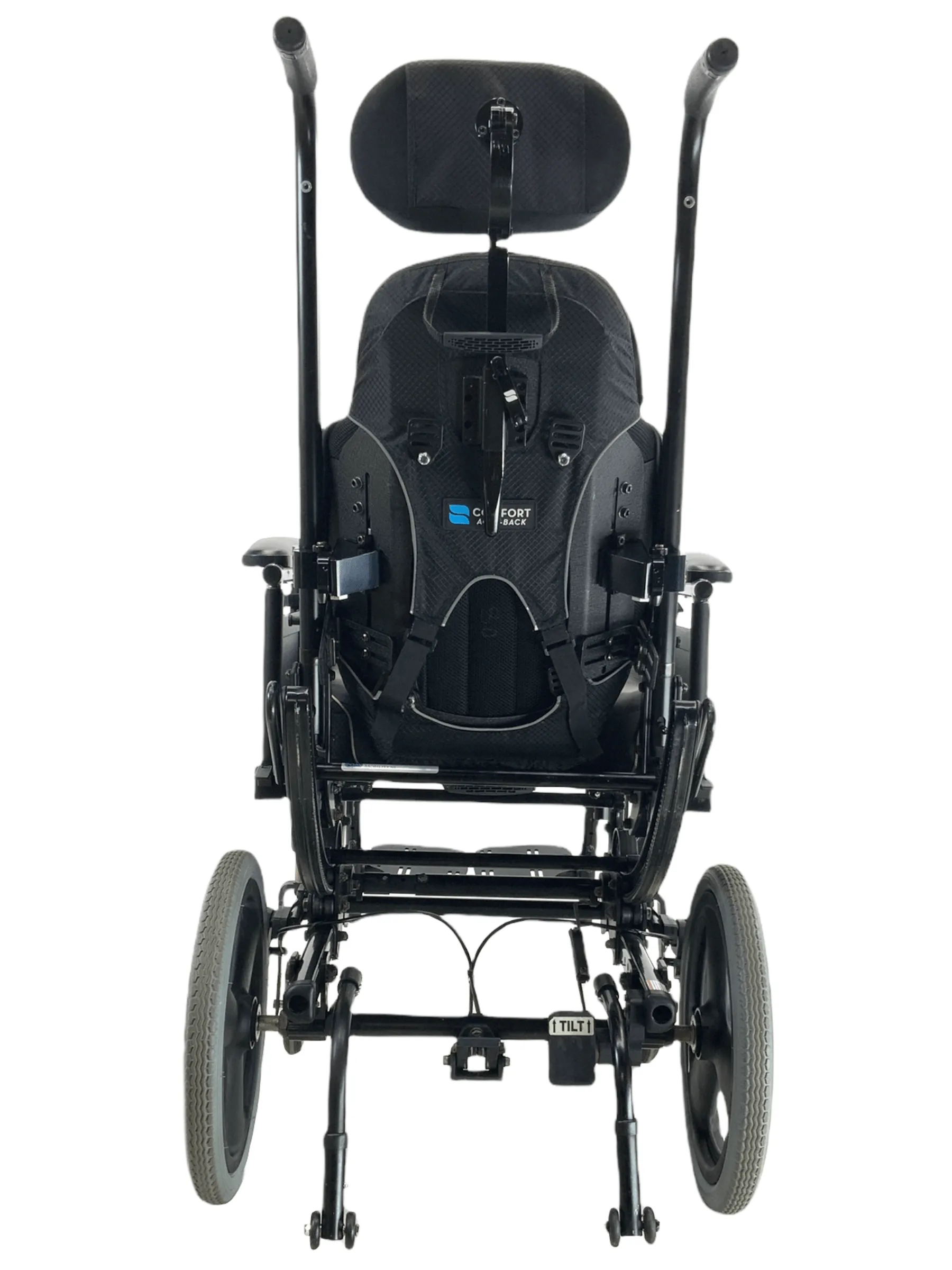 Quickie Iris Tilt-In-Space Manual Wheelchair | Intelligent Rotation in Space Technology | 16" x 21" Seat