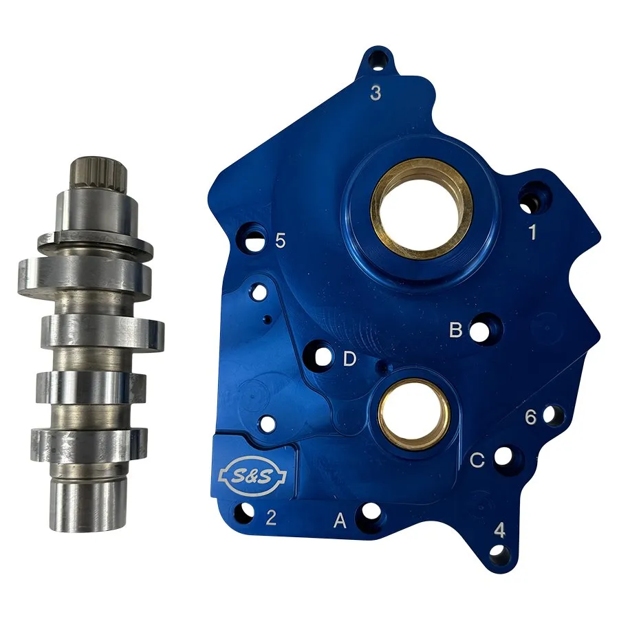 S&S Chain Drive Camchest Kit & 475 Cam - Harley M8 (Oil-Cooled) Black