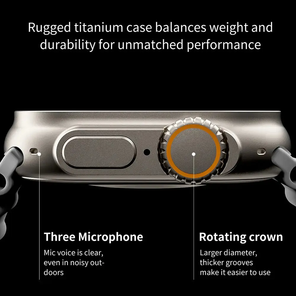 Silicone Smart Watch Ultra