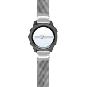 Silver Milanese Loop Garmin Fenix 6S / 7S / 8 (43MM) Band