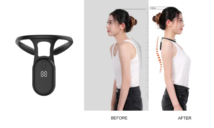 Sitting Posture Correction Artifact Black