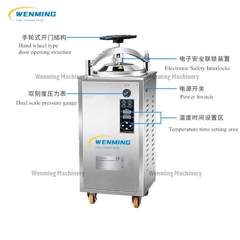 Small High Pressure Autoclave Sterilization Machine