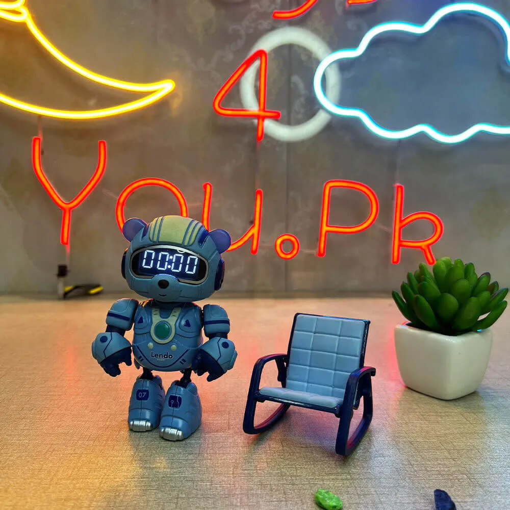 SMART ROBOT BEAR CHILD ALARM CLOCK
