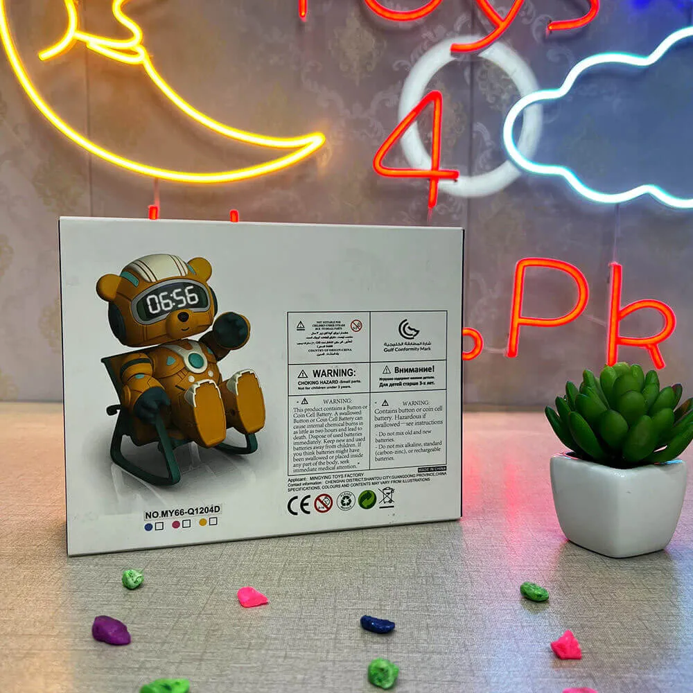 SMART ROBOT BEAR CHILD ALARM CLOCK