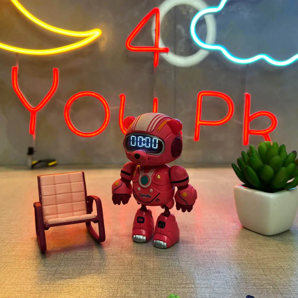SMART ROBOT BEAR CHILD ALARM CLOCK