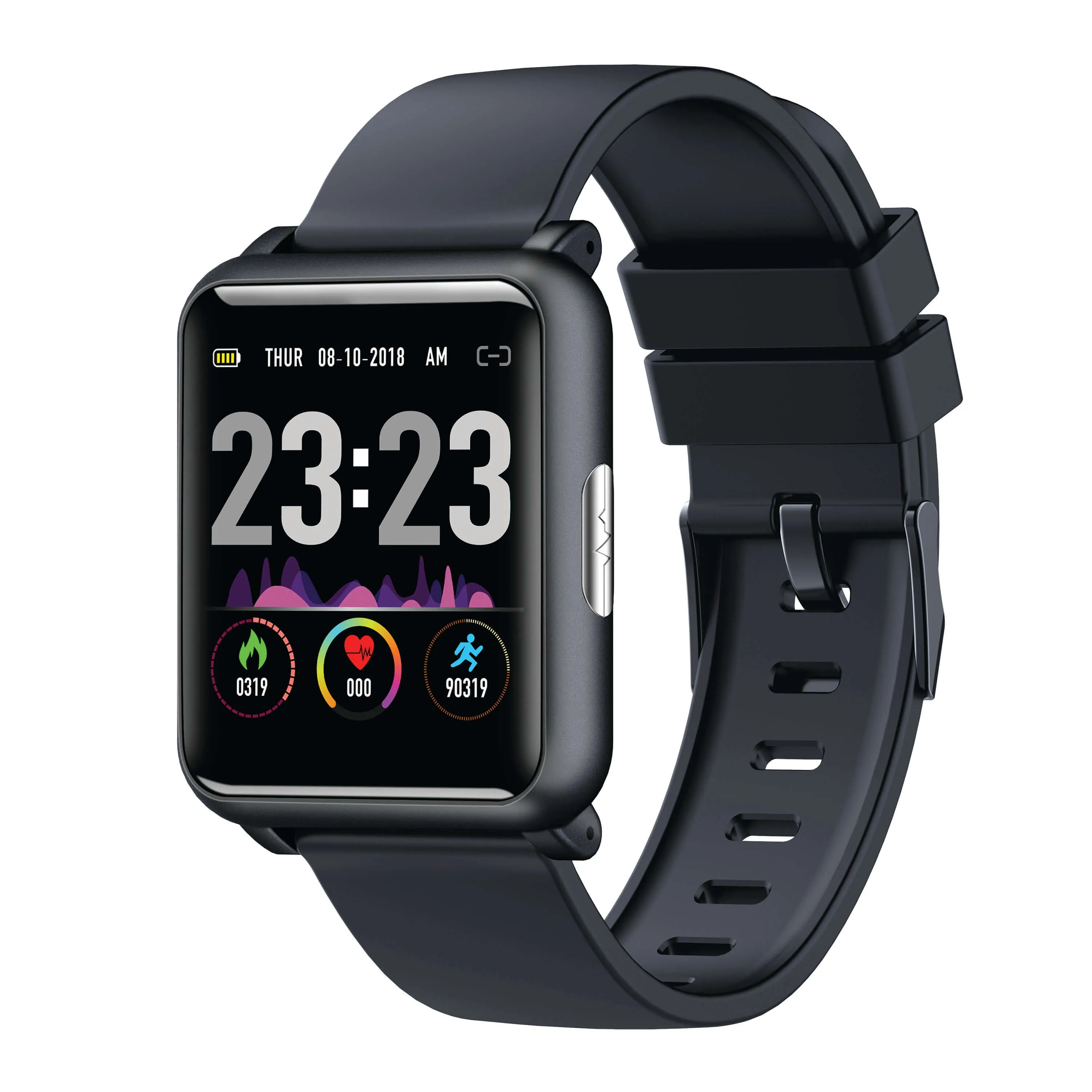 Smart Sports Watch with ECG   PPG Heart Rate Sensor